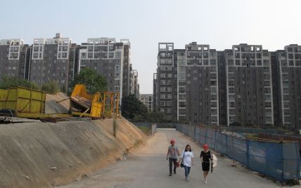 У Китаї стався раптовий обвал двох будинків