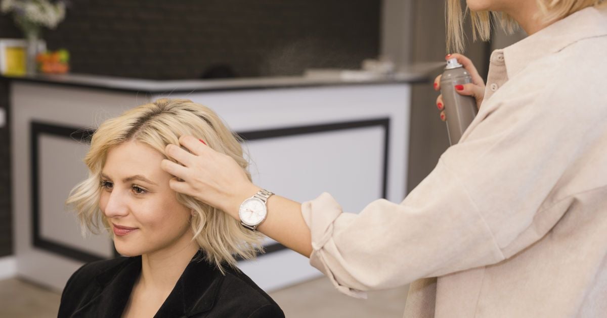 Стрижка блант-боб