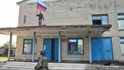 ВСУ сбросили российский флаг во Внезапном Курской области