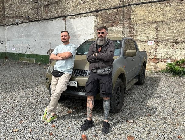 Сергій Грішин та Юрій Бондаренко. Фото Сергія Грішина / © Facebook/Сергій Грішин