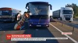 Зіткнення рейсових автобусів: двоє людей загинуло, дванадцятьох шпиталізували