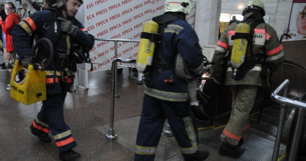 В столичном метро прошли учения / © УНИАН