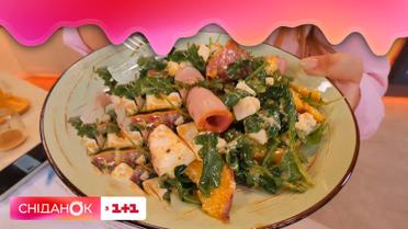 Летний рецепт: салат с персиками