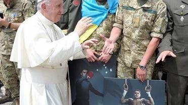 Українські військові і Папа Римський_4 / © Міноборони України
