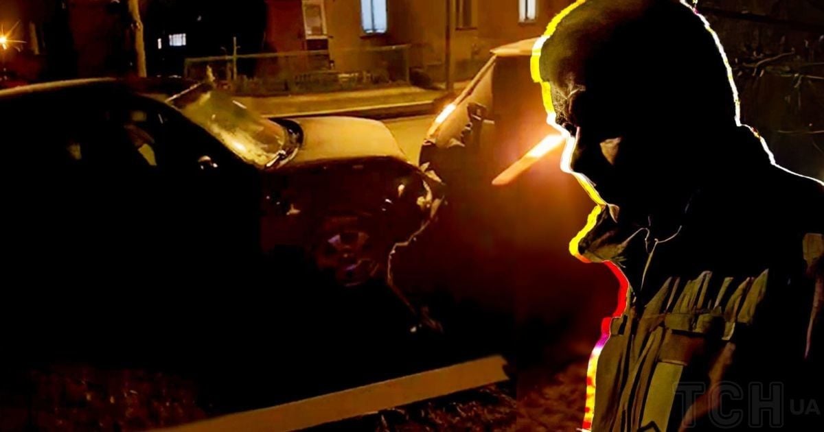 ТЦКівець "під мухою" влаштував ДТП / Колаж ТСН.ua