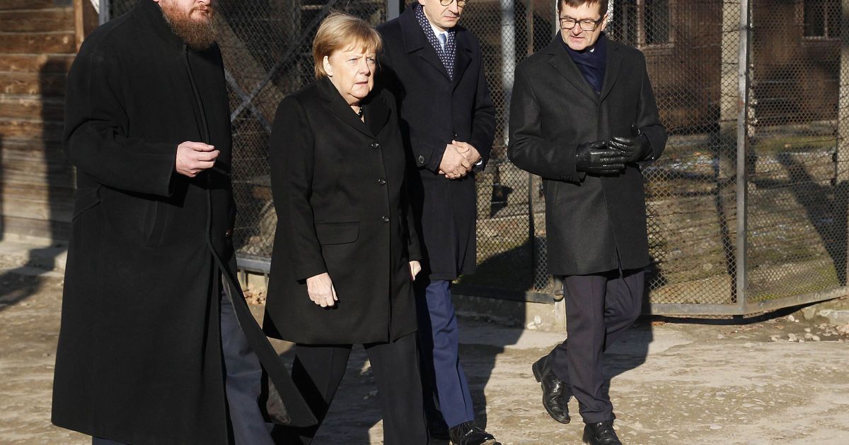 Меркель в Освенцимі_5 / © Associated Press