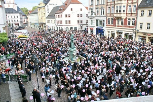 In Germania hanno salutato Vaoeria, 9 anni, dall'Ucraina / ©