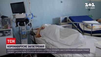 Новини України: Степанов заявив, що країну тероризує британський штам коронавірусу