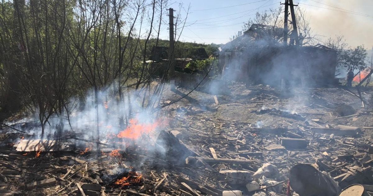 Иллюстративная фотография. оккупанты нанесли очередной удар.