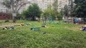 Удар по дитячому майданчику в Херсоні