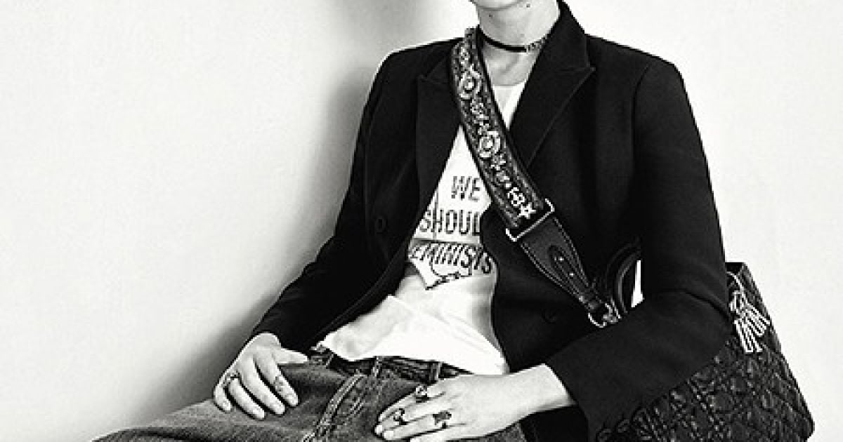 Дженнифер Лоуренс в промокампании Dior