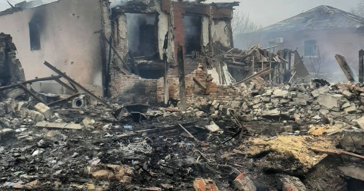 Окупанти з артилерії обстріляли Вовчанськ на Харківщині.