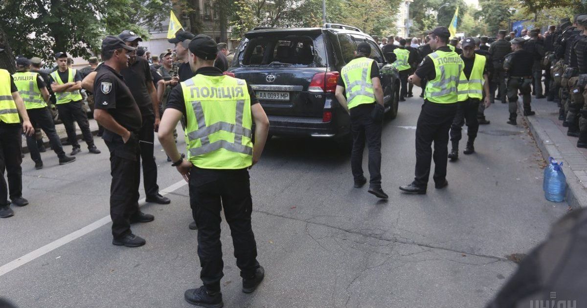 Полиция открыла уголовные производства из-за стычек под Радой и наезда авто на человека