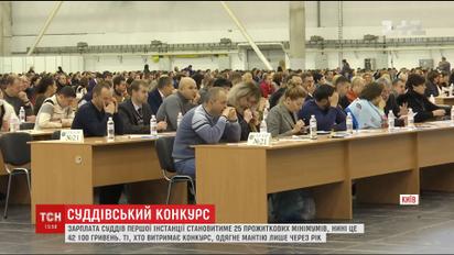 В Киеве стартовал конкурс на должности судей первой инстанции