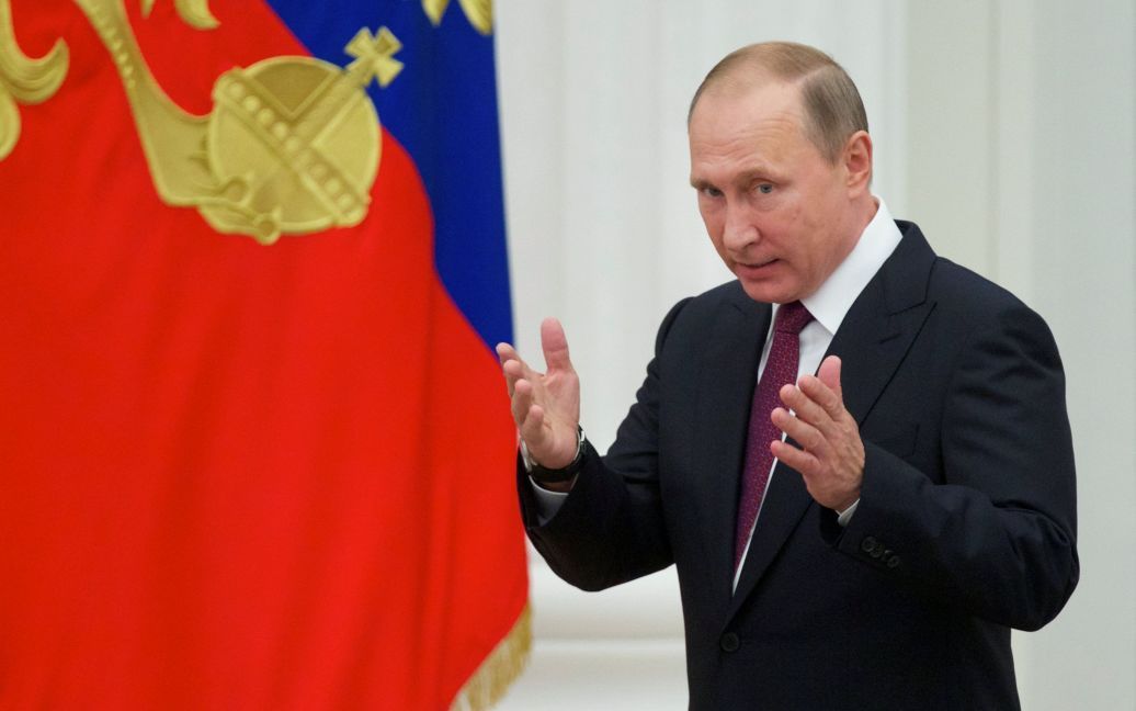 Путін на нагородженні у Кремлі / © Reuters