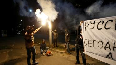 Напад на російське посольство у Києві_5 / © Reuters