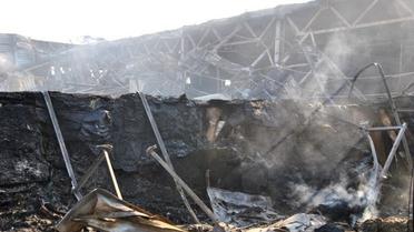 Наслідки пожежі у Новій пошті у Мукачеві_6 / © Мукачево.net