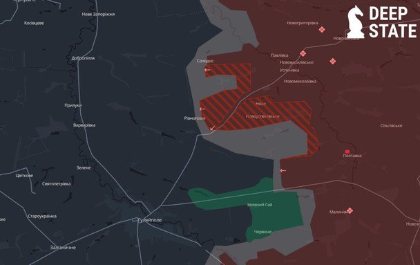Ситуація на Запорізькому напрямку / © t.me/DeepStateUA