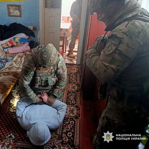 Затримання дезертирів, підозрюваних у вбивстві / © Поліція Харківської області