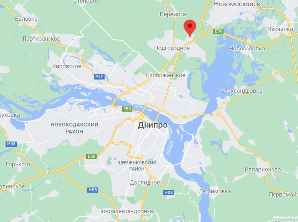 Місце, де затримали військовослужбовця / © Google Maps