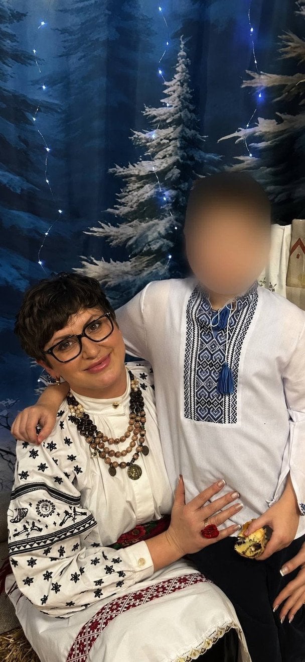 Тимофій із мамою / Фото: особистий архів родини Севрюків