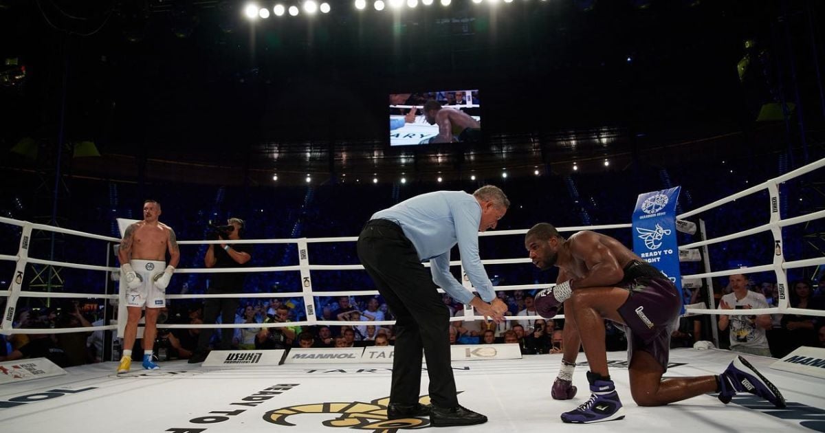 Усик – Дюбуа / Фото: Piotr Duszczyk / @boxingphotos.pl