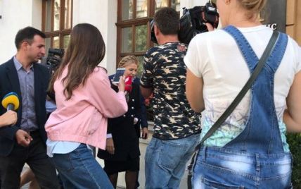 Тимошенко выступила рупором Саакашвили и объявила о совместном плане оппозиции