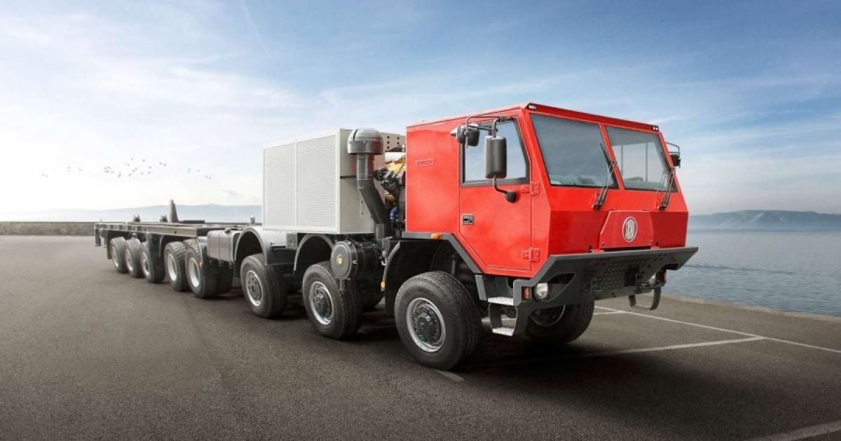 Tatra выпустила самый большой в своей истории грузовик