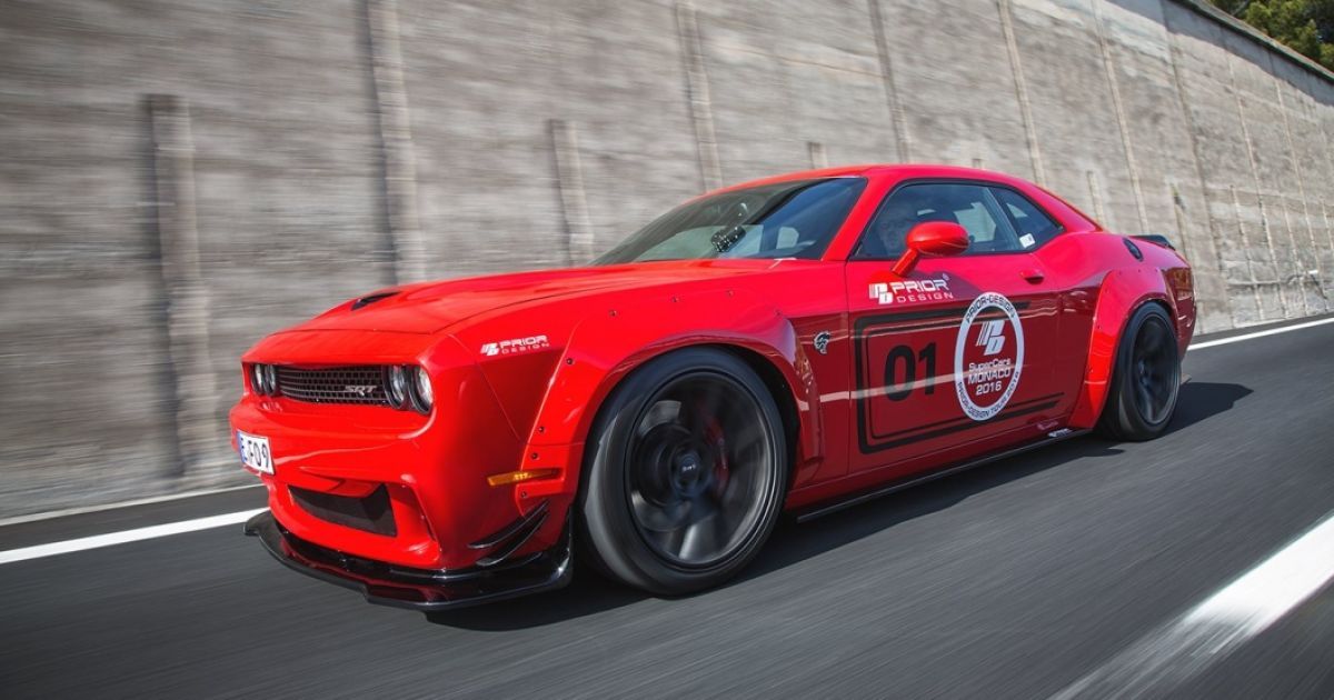 Немецкие тюнеры "запрягли" в Dodge Challenger Hellcat 900 "лошадей"