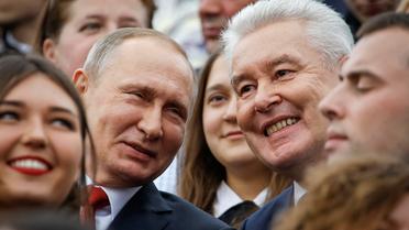 Путін, Медведєв, Собянін на святкуванні Дня Москви_6 / © Reuters