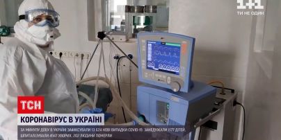 Коронавирус в Украине: 13 500 новых случаев COVID-19 за прошедшие сутки