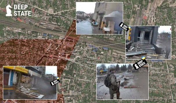 Россияне в Покровске. / © Deepstatemap