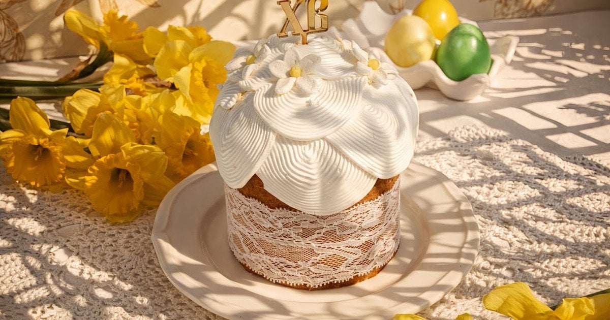 Паска без яєць і молока