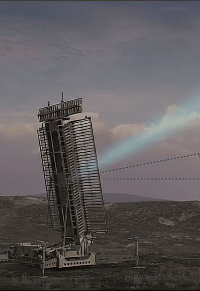 Тактический радар раннего обнаружения Lanza LTR-25.