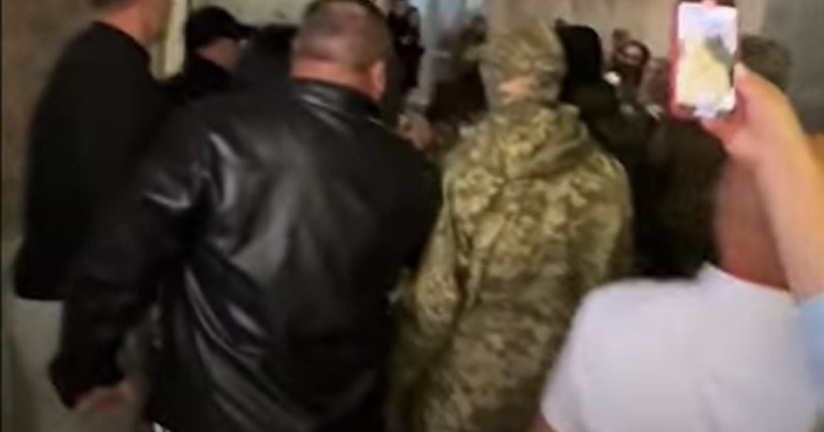 Облава у Львові / Скрин з відео