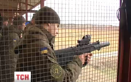 На полигоне пристреляли современное оружие для новейшего украинского спецназа КОРД
