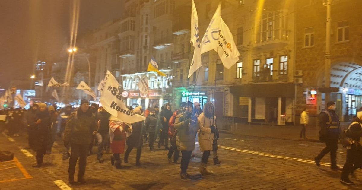 мітинг фопів 22 грудня_6 / © ТСН.ua