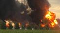 Russian Missile Strike in Dnipro Region Resulted in Fuel Tank Explosion with Human Casualties