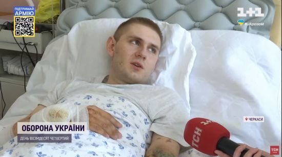 Під Ізюмом боєць вижив після підриву на міні, але втратив обидві ноги і руку