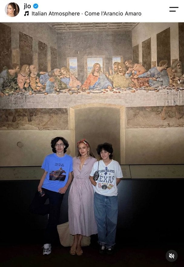Дженніфер Лопес із дітьми / © Instagram Дженніфер Лопес