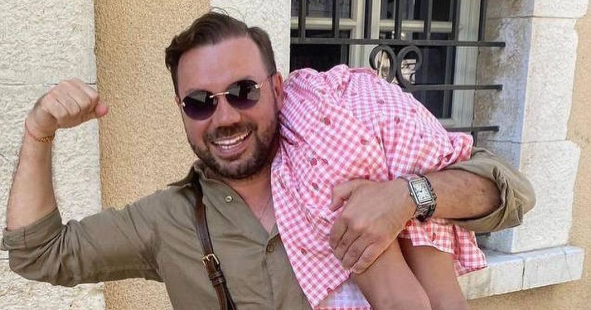 Андре Тан із донькою