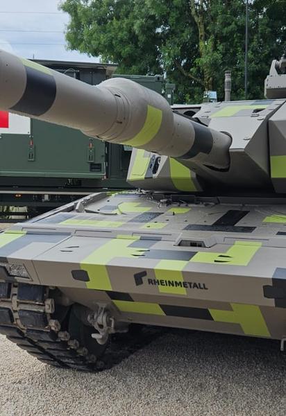 Rheinmetall представив найсучасніший танк KF51-U