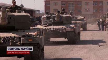 Українські військові приборкали "Леопардів" в Іспанії: везуть звірів додому