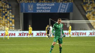 Збірна України зіграла внічию зі збірною Ісландії на НСК Олімпійський в Києві. Матч пройшов при порожніх трибунах. 
Фото - Надія Мельниченка