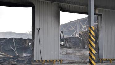 Наслідки пожежі у Новій пошті у Мукачеві_2 / © Мукачево.net