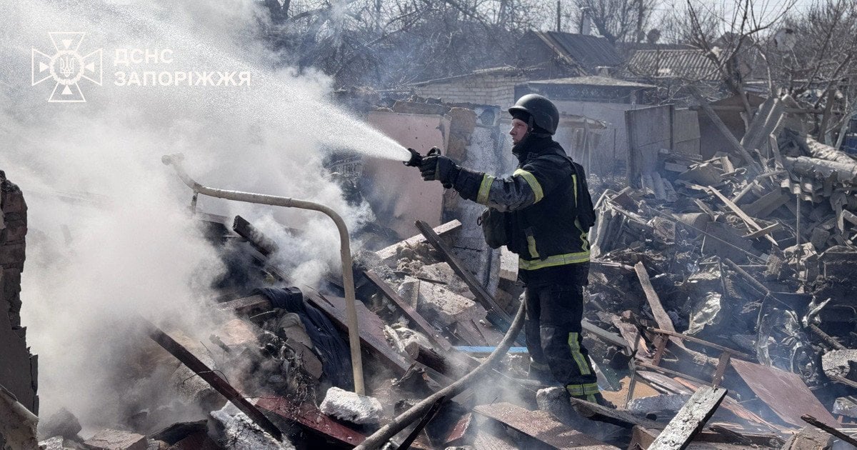 Удар по Запоріжжю