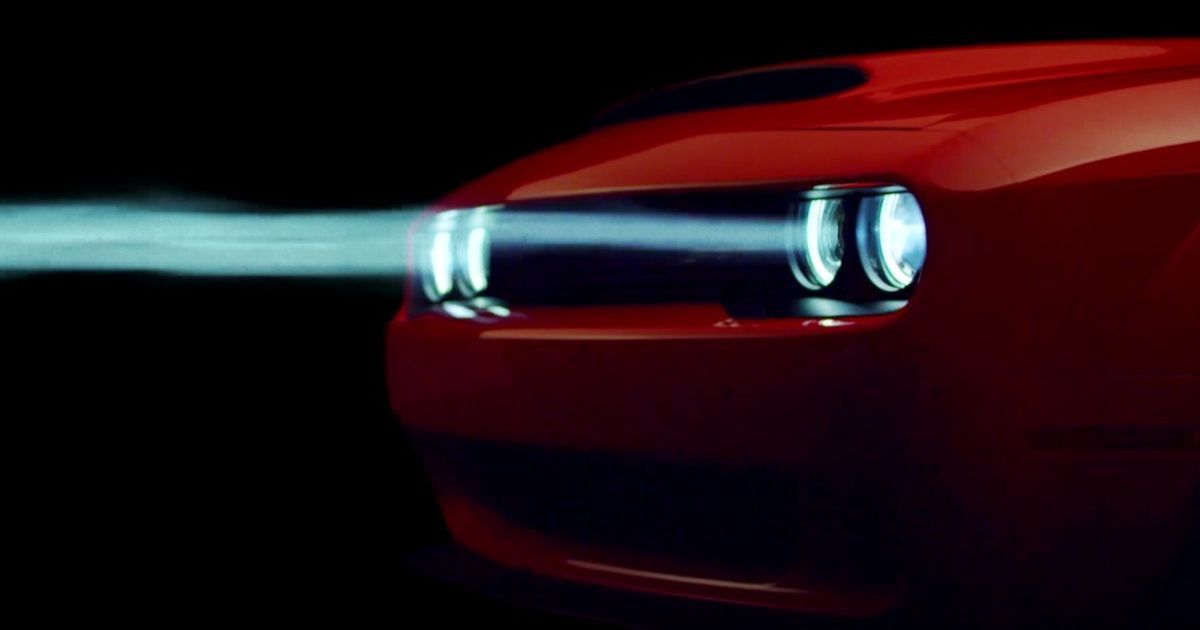 Dodge опубликовал очередной видеотизер "заряженного" купе Challenger SRT Demon