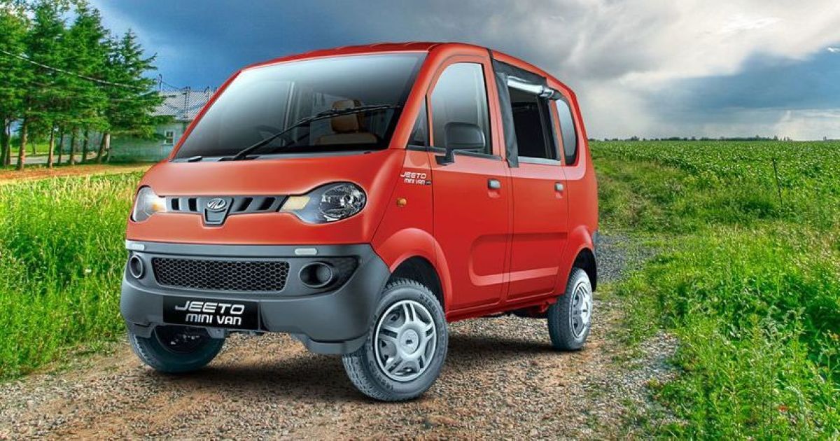 На индийский рынок выходит новый минивэн Mahindra Jeeto