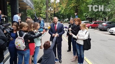 Добкін на допиті у ГПУ_1 / © Фото Ивана Гребенюка/ТСН