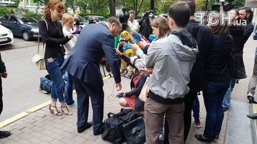Добкін на допиті у ГПУ_5 / © Фото Ивана Гребенюка/ТСН